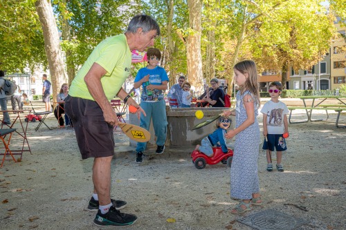 Sportlicher Nachmittag im Quartier